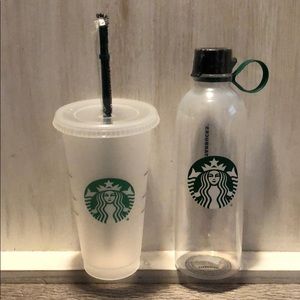 Starbucks Venti Reusable Cup & Water Bottle